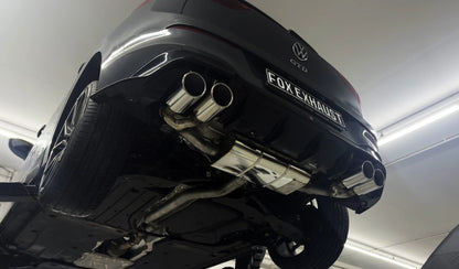 VW Golf 8 Gtd - Fox Duplex Performance Auspuff Anlage