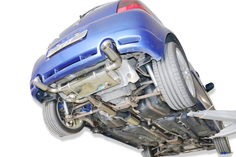 Fox VW Golf 4 R32 - Duplex Performance Auspuff Anlage ab Kat