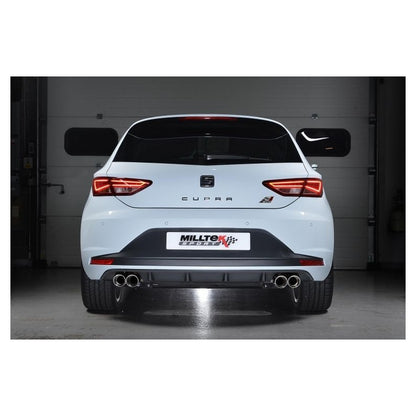 Seat Leon Cupra - Milltek Ø 76mm Duplex Performance Auspuff Anlage