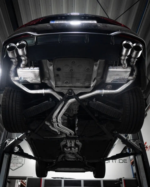 Audi S5 Sportback - EGO-X Duplex Performance Auspuff Anlage ab Kat