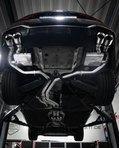 Audi S5 Sportback - EGO-X Duplex Performance Auspuff Anlage ab Kat