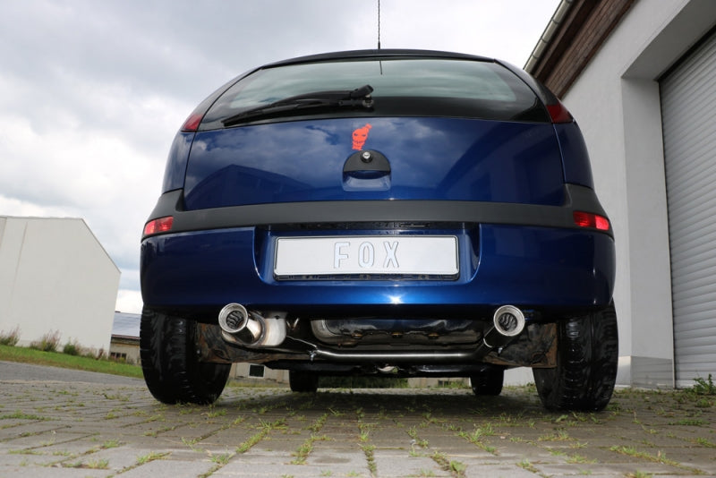 Opel Corsa C - Fox Duplex Performance Auspuff