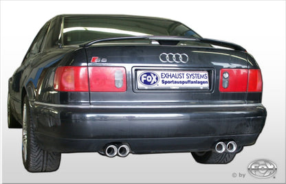 Audi S8 - Fox Duplex Performance Auspuff