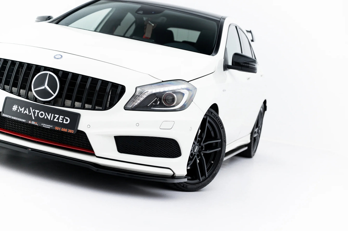 Mercedes A-Klasse AMG Line Vorfacelift - Frontspoiler - Frontlippe V.1 (DTC)