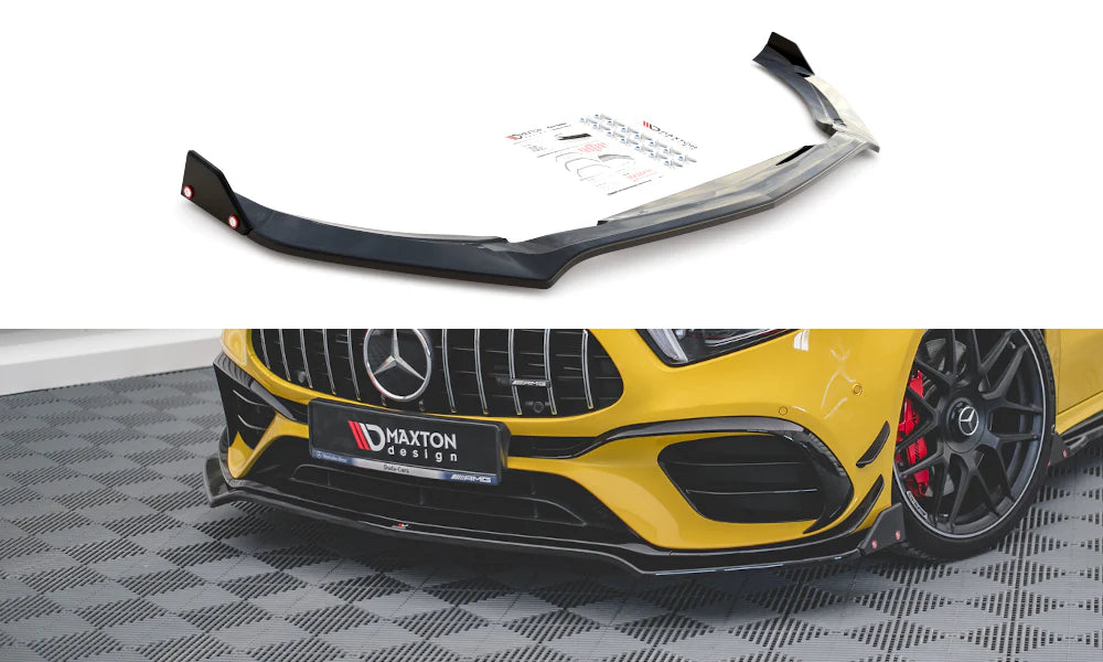 Mercedes AMG A45 S Aero Pack - Frontspoiler - Frontlippe V.3 + Flaps (DTC)
