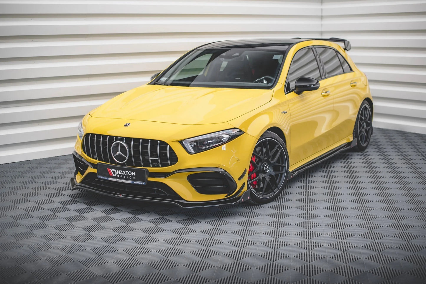 Mercedes AMG A45 S Aero Pack - Frontspoiler - Frontlippe V.3 + Flaps (DTC)