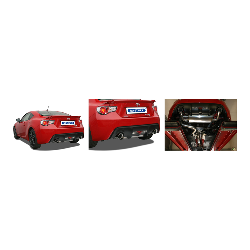Toyota GT86 - Bastuck Duplex Performance Auspuff Anlage ab Kat. - Bild 3