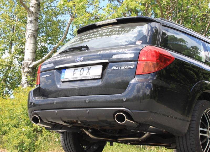 Subaru Outback Kombi - Fox Duplex Performance Auspuff