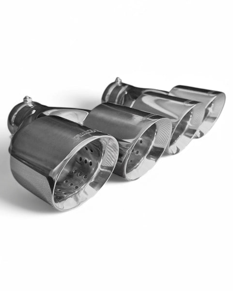 VW Tiguan R - EGO-X Duplex Performance Auspuff Anlage ab OPF ø 89mm