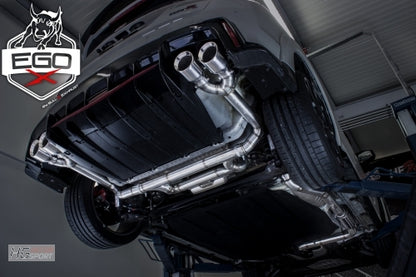 Honda Civic Type R - Bull-X Duplex Performance Auspuff Anlage ab Kat