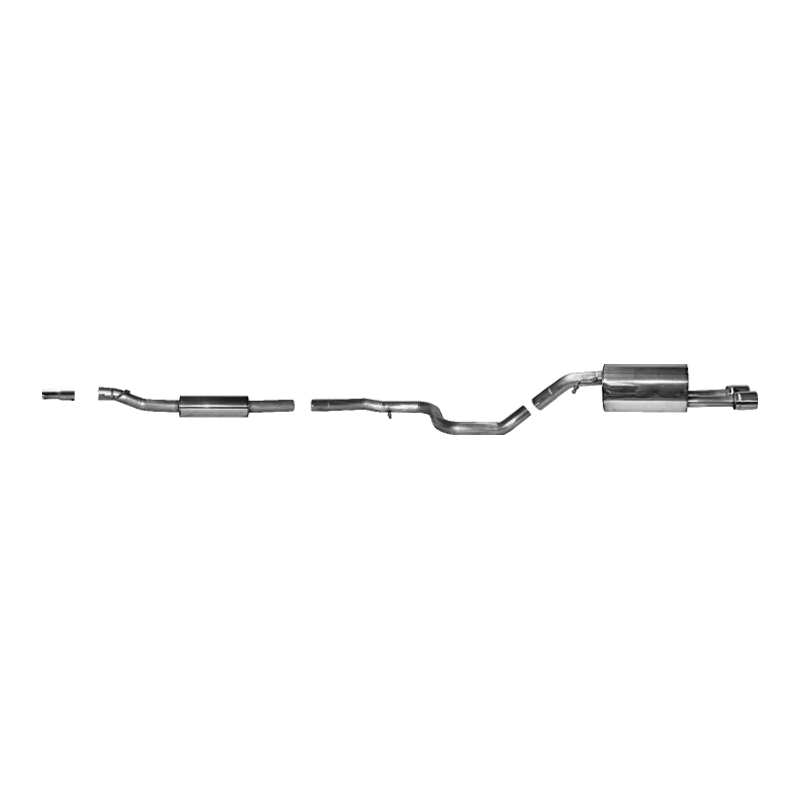 Citroen C3 - Bastuck Performance Auspuff Anlage ab Kat