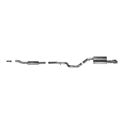 Citroen C3 - Bastuck Performance Auspuff Anlage ab Kat