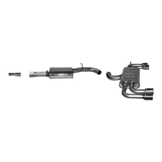 VW Golf 7 R - Bastuck Auspuff Anlage ab Katalysator - Bild 1
