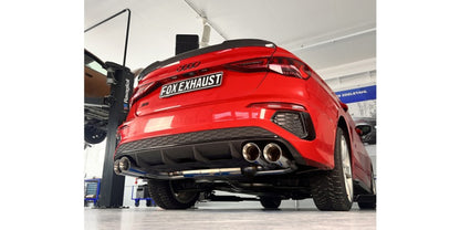 Audi S3 Limousine - Fox Duplex Performance Auspuff Anlage ab OPF Ø 76mm