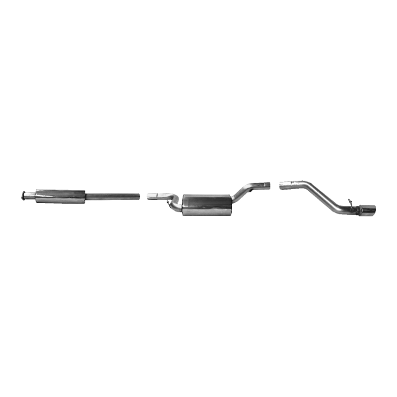 Mazda 3 (Bl) - Bastuck Performance Auspuff Anlage ab Kat Ø 63MM - Bild 1