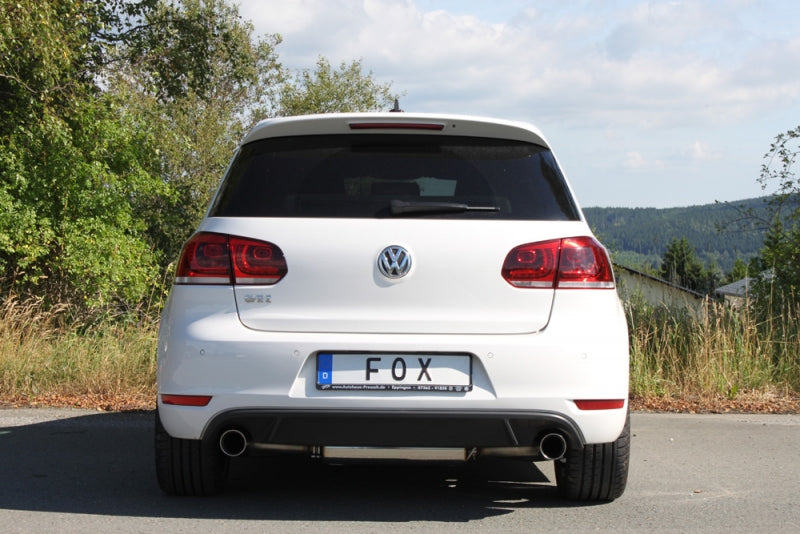 VW Golf 6 GTI - Fox Duplex Performance Auspuff