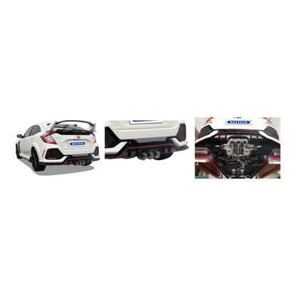 Honda Civic Type R - Bastuck Performance Auspuff Anlage ab Kat. - Bild 2