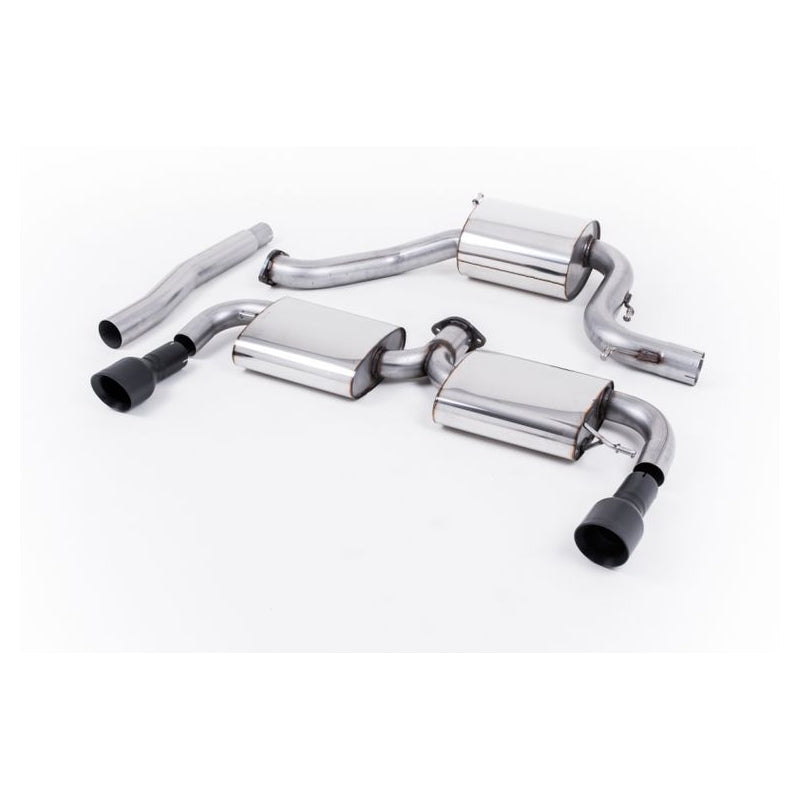 VW Scirocco R - Milltek Duplex Auspuffanlage ab Kat