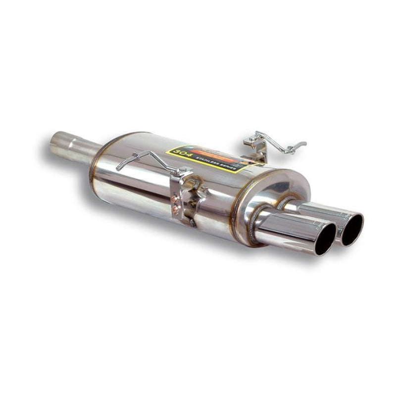 BMW E46 323i - SUPERSPRINT SPORT AUSPUFF 2 x Ø 80MM