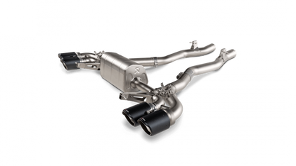 BMW M8 - SLIP-ON TITANIUM AKRAPOVIC DUPLEX AUSPUFF ANLAGE