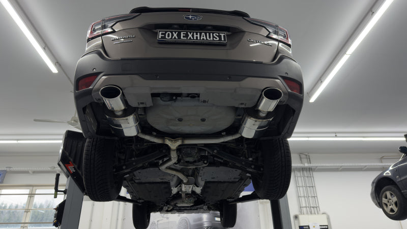 Subaru Outback Kombi - Fox Duplex Performance Auspuff Anlage