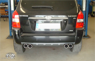 Hyundai Tucson 4x4 - Fox Duplex Performance Auspuff