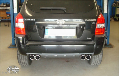 Hyundai Tucson 4x4 - Fox Duplex Performance Auspuff