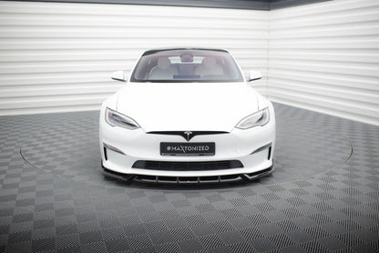 Tesla Model S Plaid - Frontspoiler - Frontlippe V.1