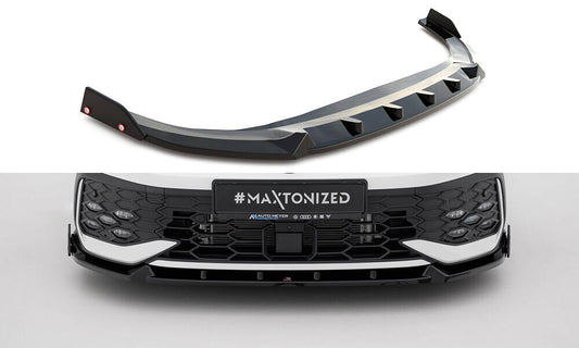 VW Golf 8.5 - Frontspoiler - Frontlippe V.2 + Flaps