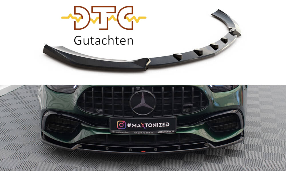 Mercedes E63 AMG Facelift - Frontspoiler - Frontlippe V.2