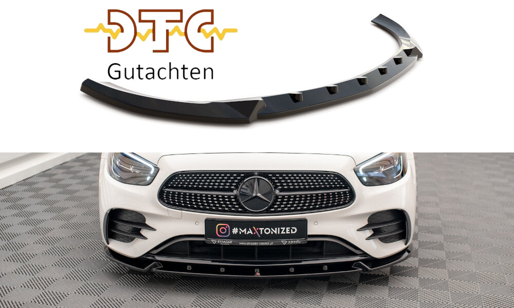 Mercedes E-Klasse AMG-Line Facelift - Frontspoiler - Frontlippe