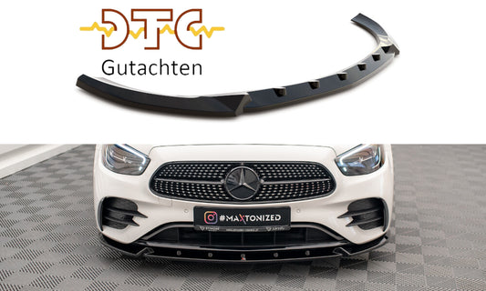 Mercedes E-Klasse AMG-Line Facelift - Frontspoiler - Frontlippe