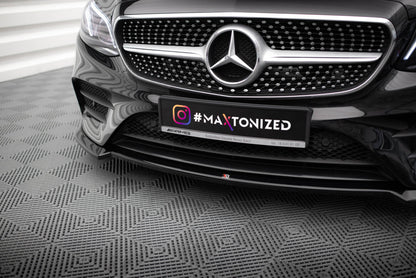 Mercedes E43 AMG / AMG-Line - Frontspoiler - Frontlippe V.2