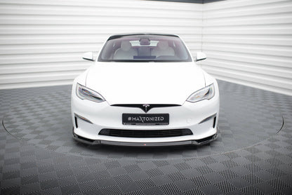 Tesla Model S Plaid - Frontspoiler - Frontlippe V.2