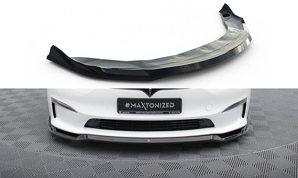 Tesla Model S Plaid - Frontspoiler - Frontlippe V.2
