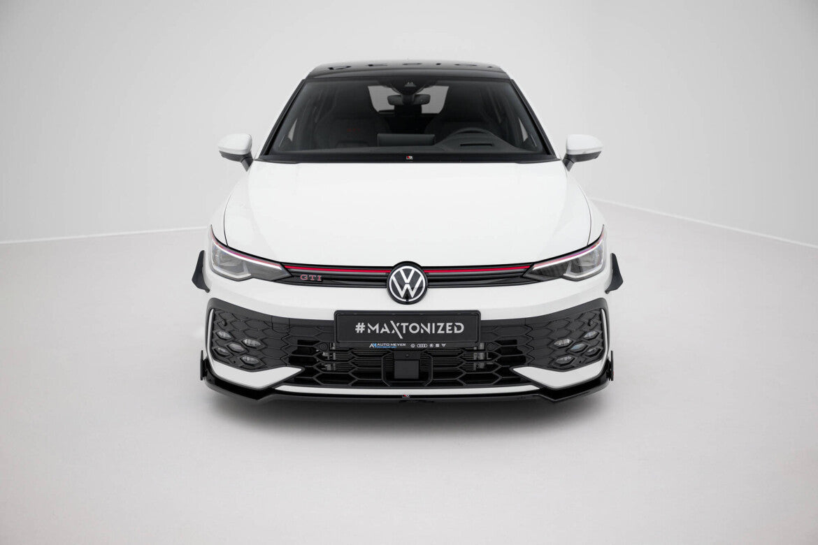 VW Golf 8.5 - Frontspoiler - Frontlippe V.3 + Flaps
