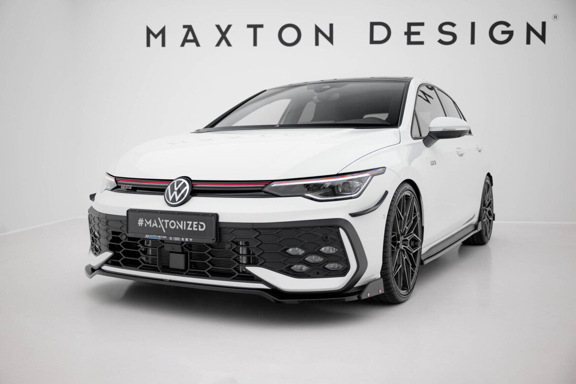 VW Golf 8.5 - Frontspoiler - Frontlippe V.3 + Flaps