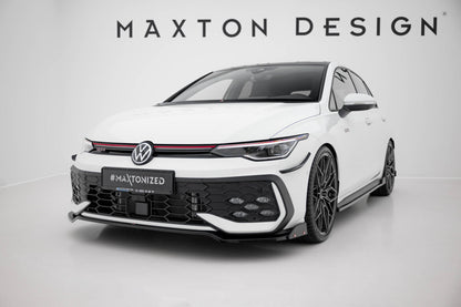 VW Golf 8.5 - Frontspoiler - Frontlippe V.3 + Flaps