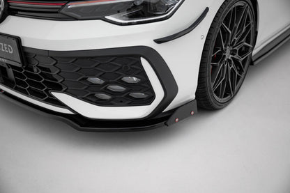 VW Golf 8.5 - Frontspoiler - Frontlippe V.3 + Flaps