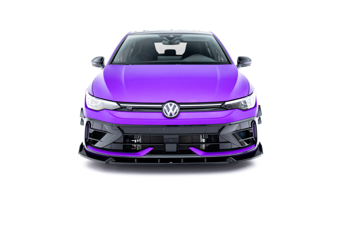 VW Golf 8.5 R - Frontspoiler - Frontlippe V.3 + Flaps