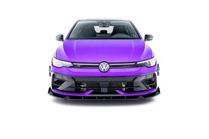 VW Golf 8.5 R - Frontspoiler - Frontlippe V.3 + Flaps
