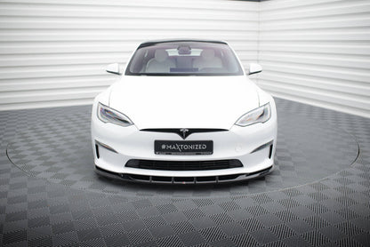 Tesla Model S Plaid - Frontspoiler - Frontlippe V.3