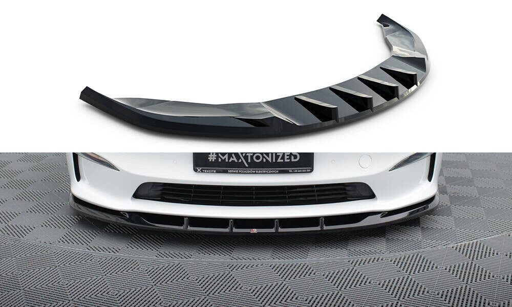 Tesla Model S Plaid - Frontspoiler - Frontlippe V.3
