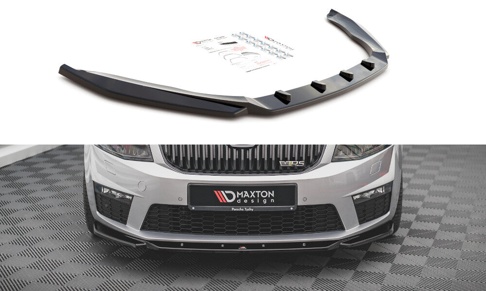 Skoda Octavia RS - Frontspoiler - Frontlippe V.4