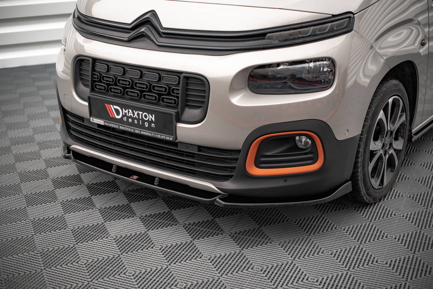 Citroen Berlingo Mk3 - Frontspoiler - Frontlippe