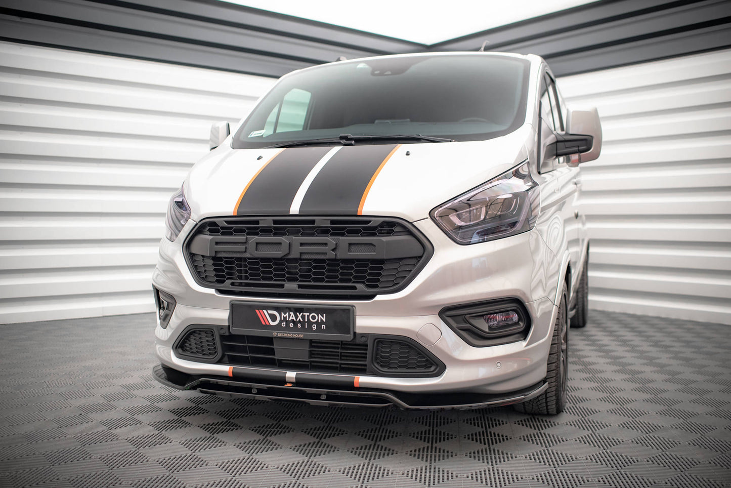 FORD Transit Custom ST-Line  Mk1 Facelift - Frontspoiler - Frontlippe