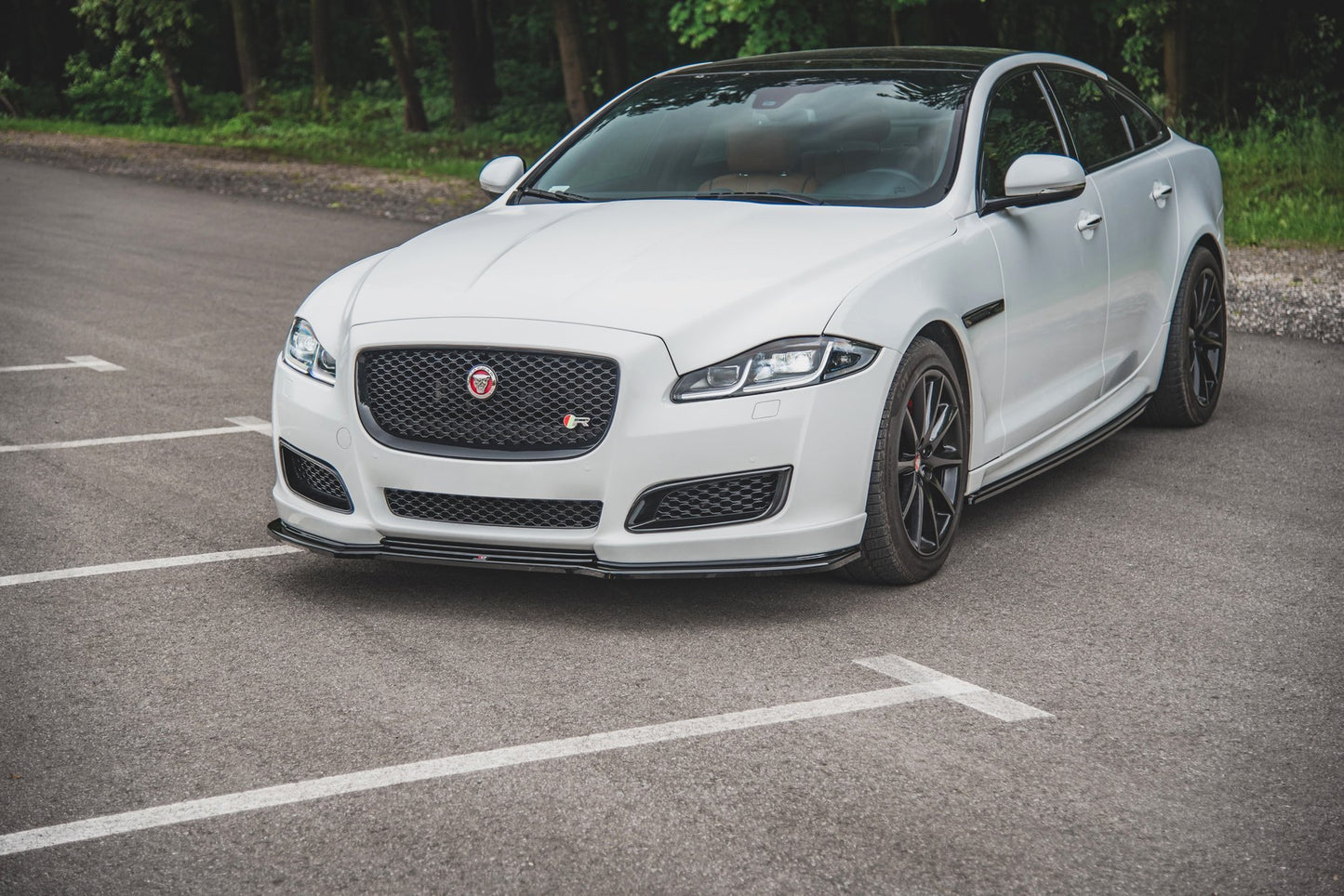 Jaguar XJ R-Sport X351 Facelift - Frontlippe
