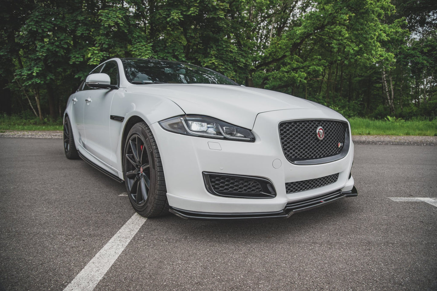 Jaguar XJ R-Sport X351 Facelift - Frontlippe