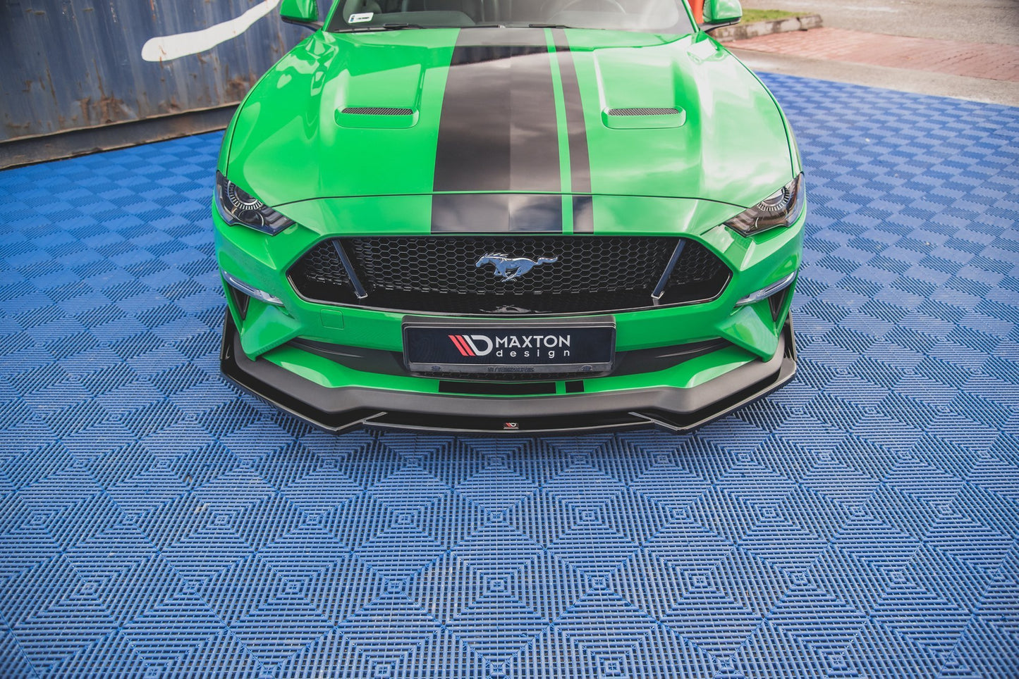 Ford Mustang GT Mk6 Facelift - Frontspoiler - Frontlippe V.1 + Flaps