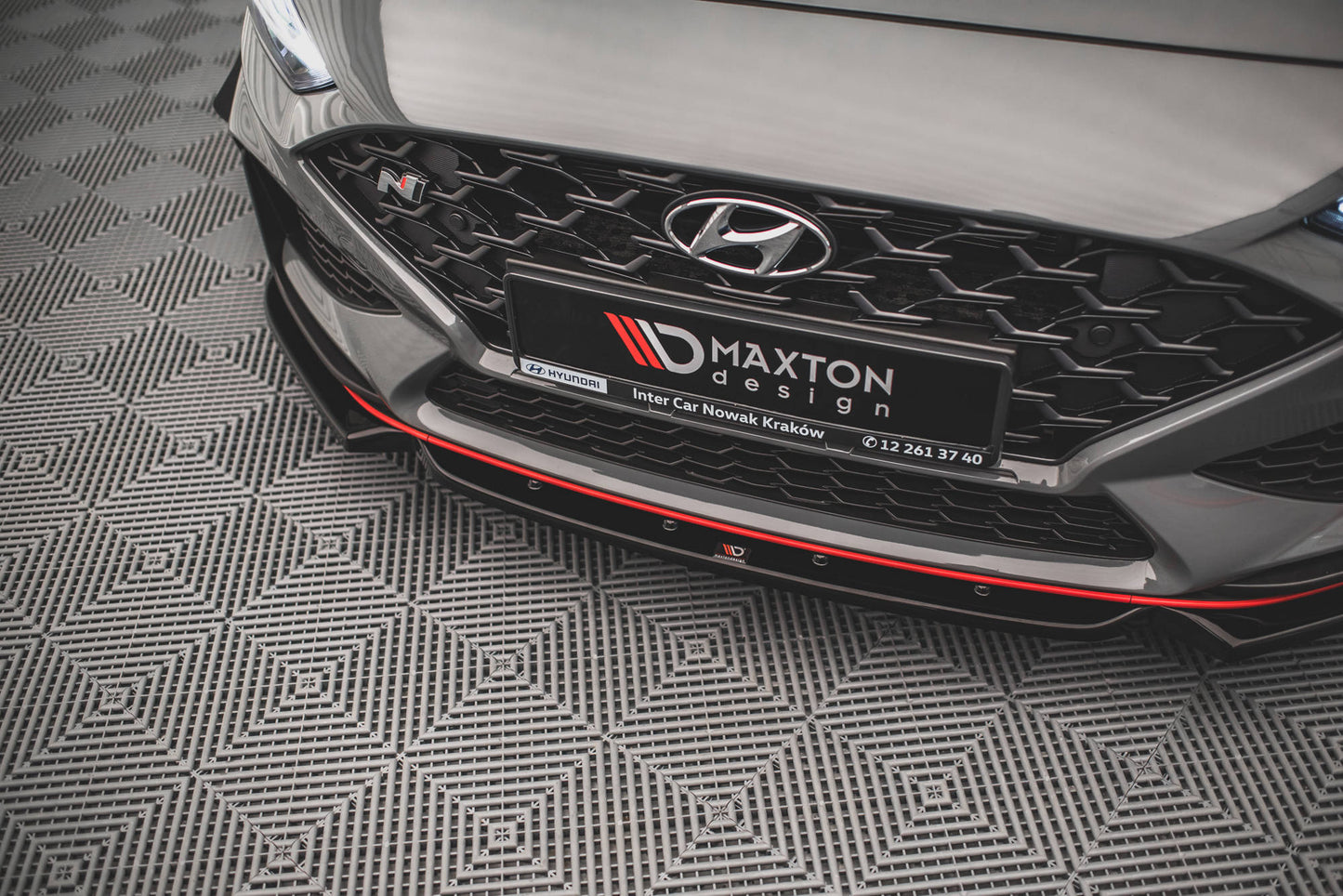 Hyundai i30 N-Line (PD) Facelift - Frontspoiler - Frontlippe V.1 + Flaps (DTC)
